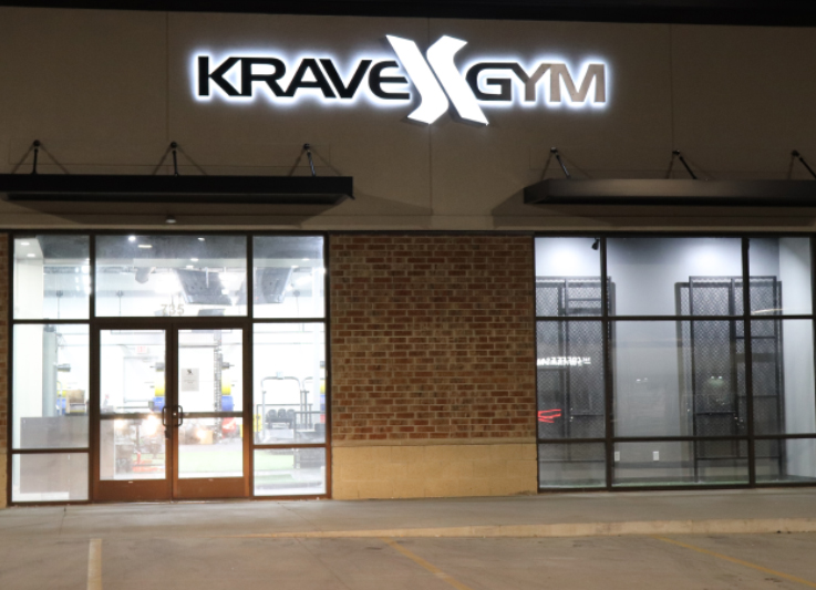 Krave Gym Waukee storefront and entrance